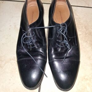 Johnston & Murphy Blackcap Toe  Leather Men's Shoes 14m